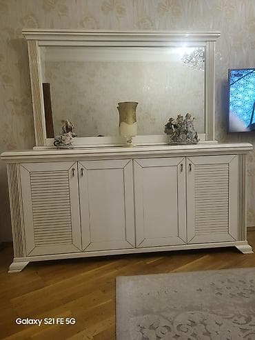 Qonaq otağı üçün, Açılmayan, Dördbucaq masa, 6 stul — 3