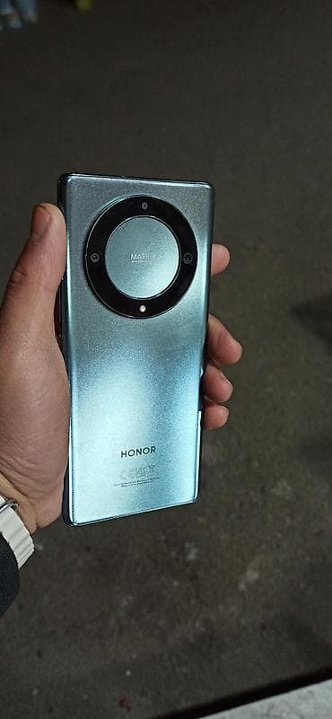 nokia 6100 satilir: Honor X9a, 256 GB, rəng - Mavi, Barmaq izi — 1