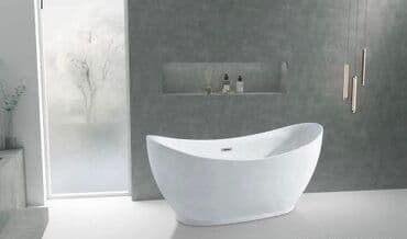 hamam ucun moyka: Yeni Vanna, Keramika, 170x80 sm, Pulsuz çatdırılma, Ödənişli çatdırılma — 1