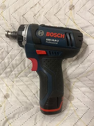 Bosch GSR 10,8-LI Professional akkumulyatorlu vintburğan. AZ is tirade — 4