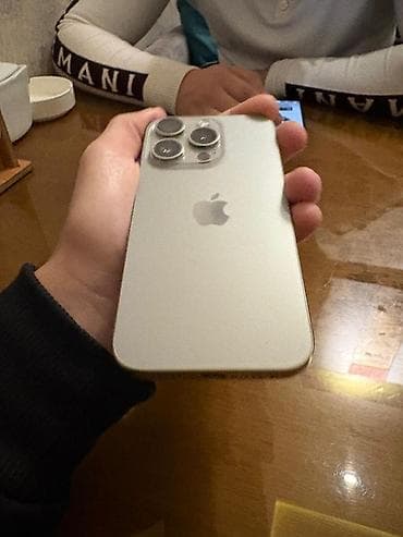 samsung not 3 ekran: IPhone 15 Pro, 128 GB, Gümüşü, Face ID — 2