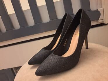 женские туфли с ремешком: Туфли, Размер: 39, цвет - Серый, Новый — 3