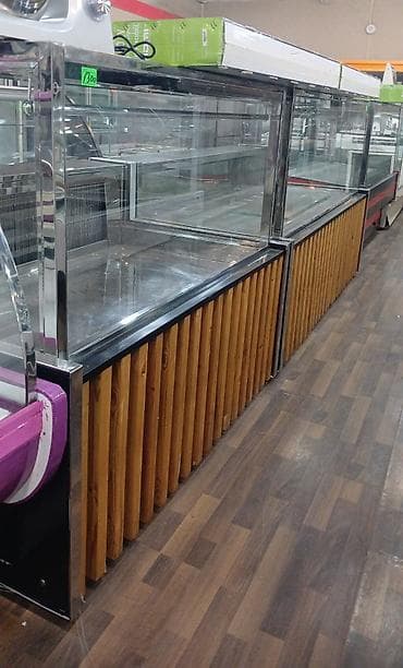 ref: Şüşəli vitrin-bufet modulu - İstifadə sahəsi: kafe, restoran — 2