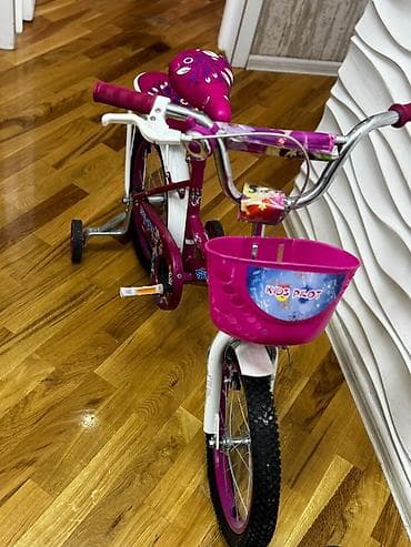 Велосипеды: Uşaq velosipedi – “Kids Pilot” temalı, qızlar üçün dizayn — 2