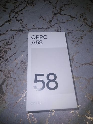 4g: Oppo A58 4G, rəng - Qara, Barmaq izi — 2