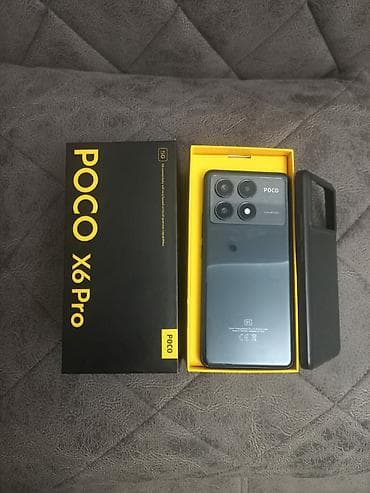 blu ray disk: Poco X6 Pro, 512 GB, rəng - Boz, Sensor — 3