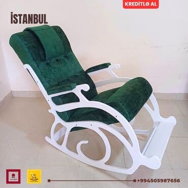 массажные кресло: Новый, Кресло-качалка, Ткань, Есть кредит, Бесплатная доставка на адрес — 2