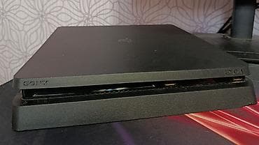 PS2 & PS1 (Sony PlayStation 2 & 1): PlayStation 4 Slim 1TB yaxşı vəziyyətdədir. Sakit işləyir, normal — 1