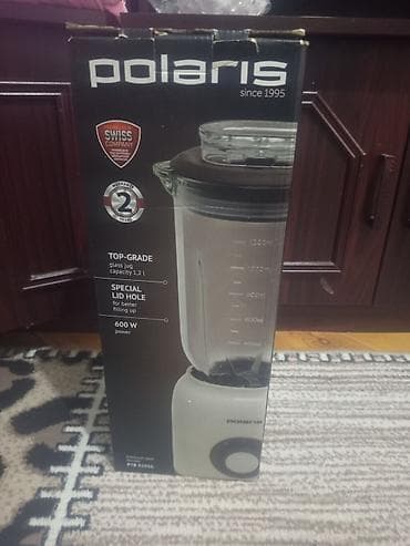 Polaris PTB 0205G masaüstü blender - Güclü mühərrik: 600 W - Şüşə