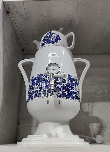 elektrik samavar: Samovar elektrik samovar Eurolux 4 litr tutumlu Paslanmaz iy tam — 2