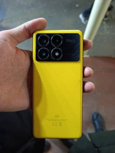 Apple iPhone: Poco X6 Pro 5G, 512 GB, rəng - Sarı, Sensor — 2