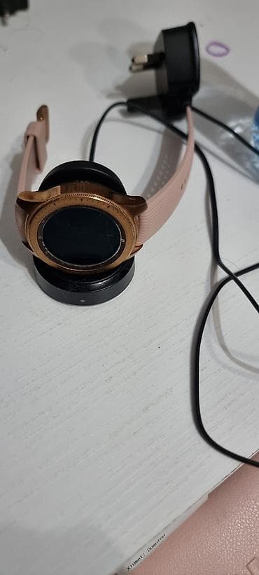 İşlənmiş, Smart saat, Samsung, Sensor ekran, rəng - Qızılı