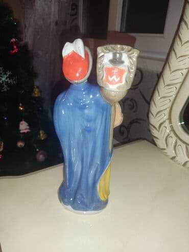 Heykəlciklər: Qedimi suvinir putulka farfor — 3