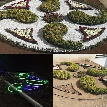 qazon biçen: PVC .Divider .bu məhsul qazon və daşlar və ya iki növ daşı ayırmaq və — 4