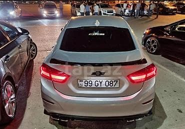Aksesuarlar və tüninq: Chevrolet Cruze Sedan – gümüşü rəng, idman üslublu eksteryer - — 7