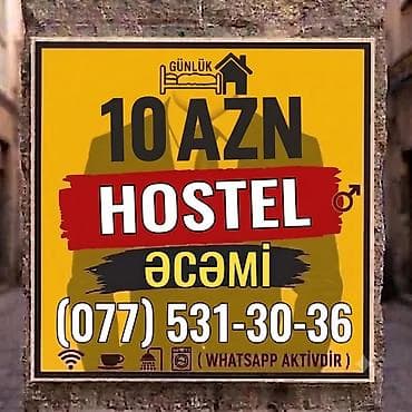 Günlük HOSTEL – Əcəmi metrosu yaxınlığı – Qiymət: 10 AZN (günlük) – — 1