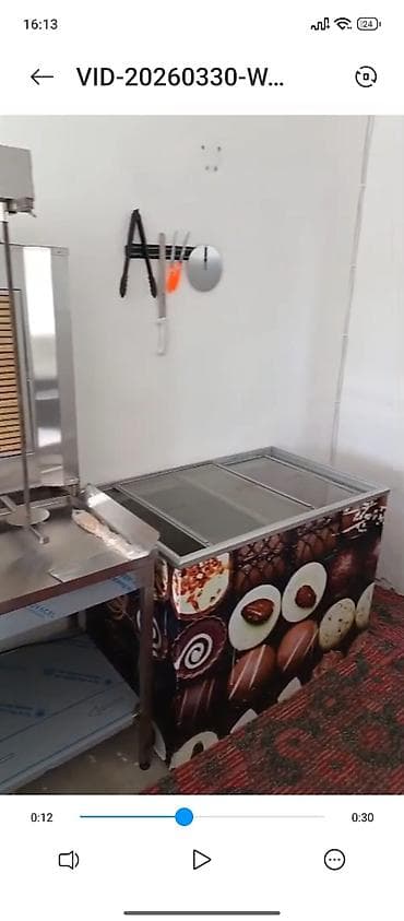 Fast-food və dondurma satış nöqtəsi üçün komplekt avadanlıq paketi — 2