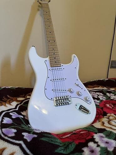 elektron gitara: Elektrik gitara + gücləndirici dəsti - Korpus: Strat tərzində, parlaq — 3