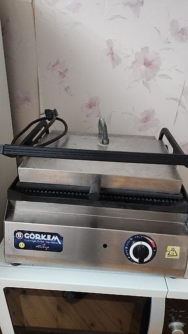 Restoran, kafe avadanlığı: Toster Görkem sənaye tipli panini/sandviç qril pressi - Brend: Görkem — 4