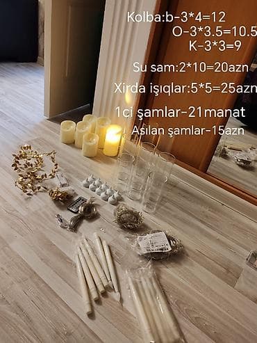 toy dekor: Dekor və süfrə dəsti – müxtəlif növ aksesuarlar - Şarjer boşqablar — 3