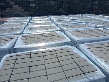 Vibropress daş səki plitələri Məhsul: Beton vibropress səki plitələri