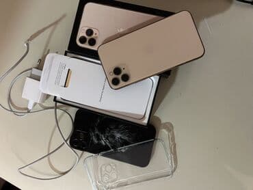 13 pro qiymət: IPhone 11 Pro, Qızılı, Face ID — 7