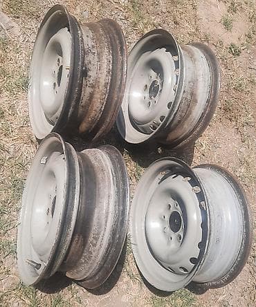 диски bmw 1: Problemsiz r13 4 ədəd metal disk təkər rimi dəsti - Material: polad — 3