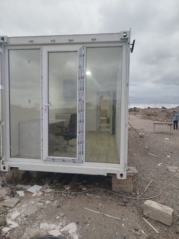 modul tipli ev: Konteyner ev/ofis – tam təchizatlı modul - Ölçü: dəniz konteyneri — 10