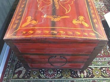 gerbli qepik alışı: Qədimi sandıq, 95x50x48 sm — 5