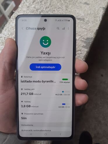 adabtir: Samsung Galaxy A52, 256 GB, rəng - Ağ — 9