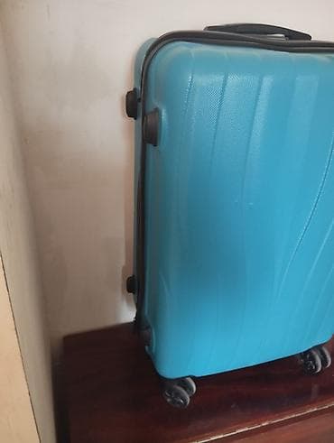 ucuz camadanlar: BBS markalı sərt korpuslu səyahət çamadanı - Rəng: firuzəyi - Korpus — 5