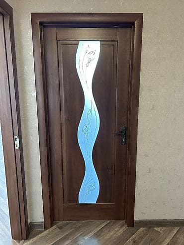 darvaza qapi: Qonaq otağı üçün İşlənmiş Otaq qapısı Zamok ilə, Zəmanətsiz, Ünvandan götürmə — 1
