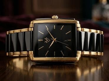 Yeni, Klassik Saat dəsti, rəng - Qızılı — 4