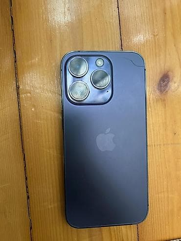apple display: IPhone 14 Pro, 128 GB, Deep Purple, Face ID — 1