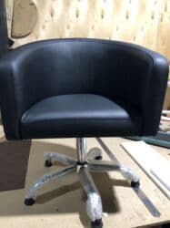 işlənmiş bərbər kresloları: Saş kəsimi kreslosu — 8