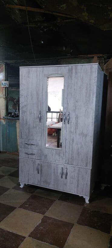 isqaf: Açılan, 3 qapılı Düz dolab, Şifonyer — 6