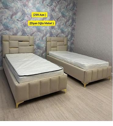 ucuz krafat: Yeni, Təknəfərlik çarpayı, Bazasız, Matras ilə, Siyirməsiz, Türkiyə — 1