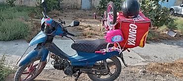 Аксессуары и тюнинг: Yemək çatdırılması üçün moto-skuter + izotermik çatdırılma çantası - — 2