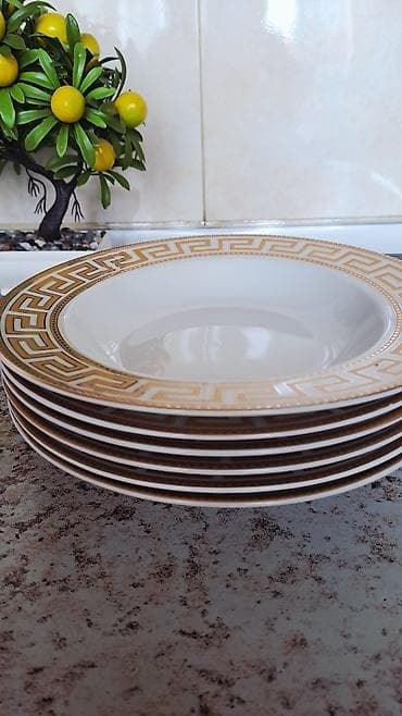 dərin boşqab: Boşqablar, 6 ədədli dəst, Kobalt, Almaniya — 5