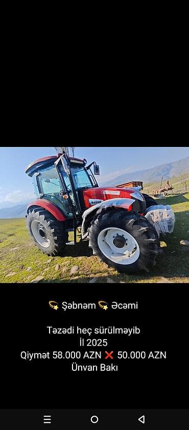 ferma satilir 2019: 💫 Şəbnəm 💫 Əcəmi Təzədi heç sürülməyib İl 2025 Qiymət 58.000 AZN ❌ — 1