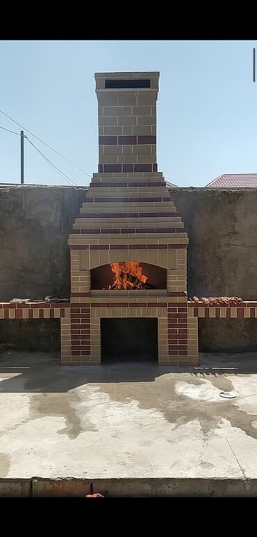 Manqallar istediyiniz ölçüde ve formada oda davamlı kerpiclə