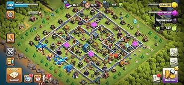 oyun pc: Clash of clans hesab əladı belede 12 max dı cüzi şeylər qalıb divar — 1