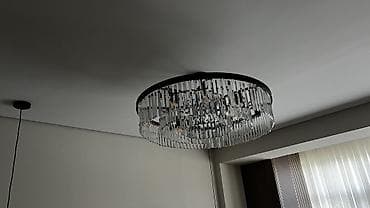 Çılçıraq, 10 və daha çox lampa, Metal