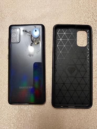 Samsung Galaxy A41, 64 ГБ, цвет - Черный, Отпечаток пальца — 5