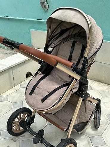 Детский мир: Трехколесная коляска, Б/у — 3