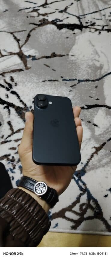en ucuz iphone 11 pro: IPhone 16, 128 GB, Qara, Face ID — 3