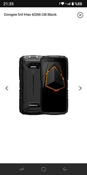 doogee dg900 turbo2: Doogee S41 Max 6/256 GB Black – işlənmiş 2əl kompakt və dayanıqlı — 6