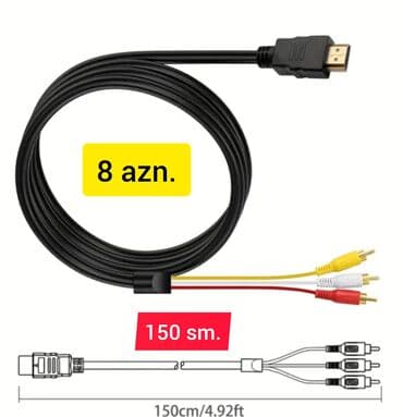 sədərək ticarət mərkəzi soyuducular: RCA-dan, AV-dən HDD-yə, HDMİ-yə, HDTV-yə ÇEVİRİCİ ( konvertor ) — 45