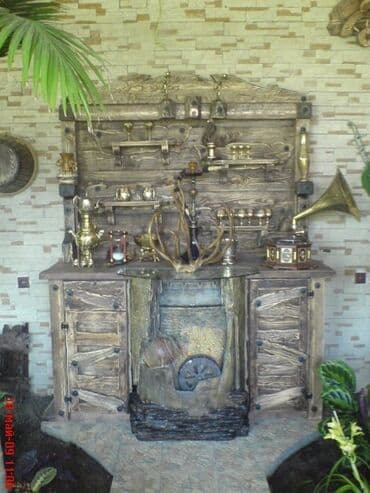 реставрация на мебели: Taxtadan koxne stilde kantri mebellerin xazirlanmasi ve — 12