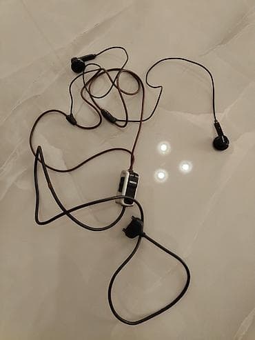 Elektronika: İşlənmiş Simli Qulaqcıqlar, Nokia, rəng - Qara — 5
